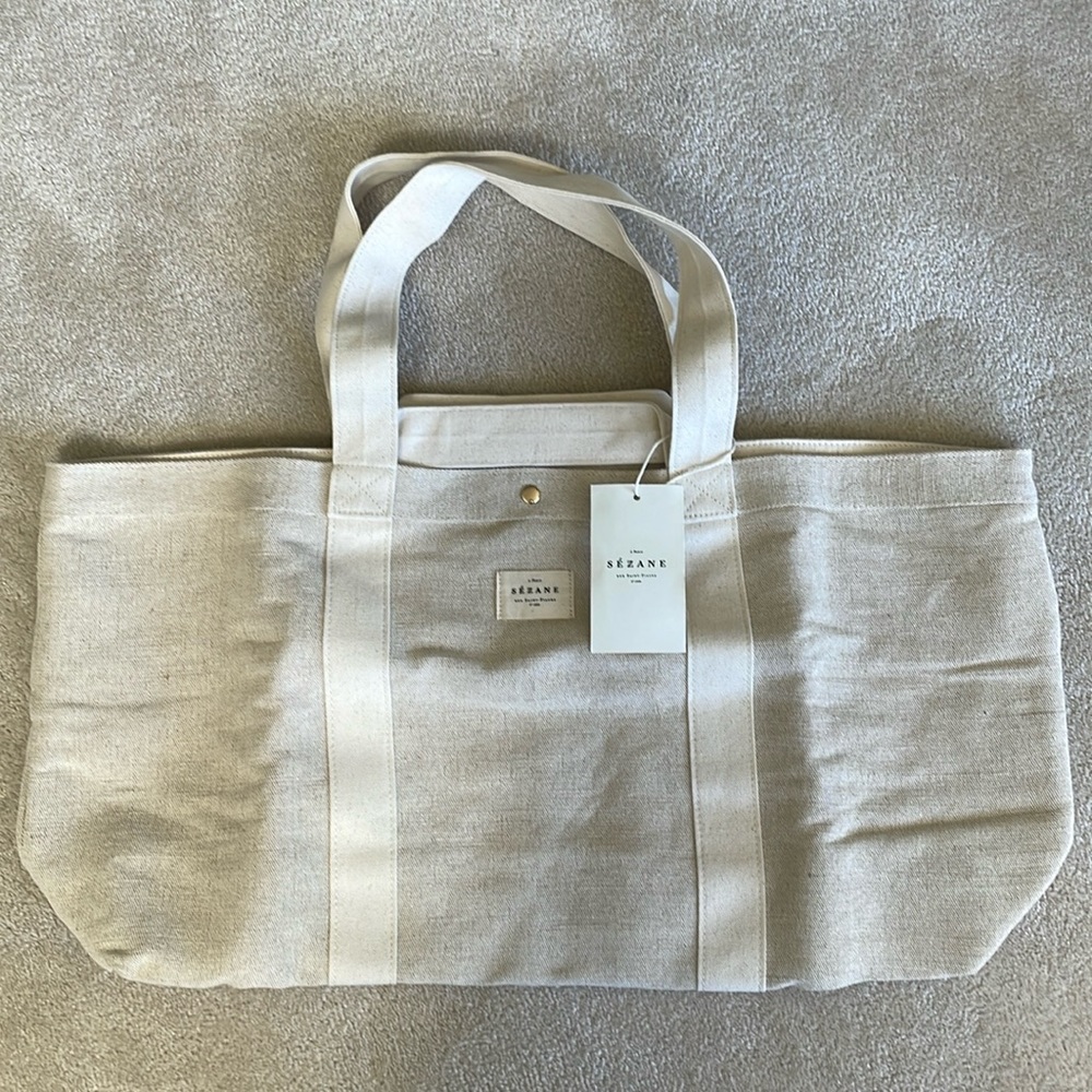Sezane NWT Maxi Totebag